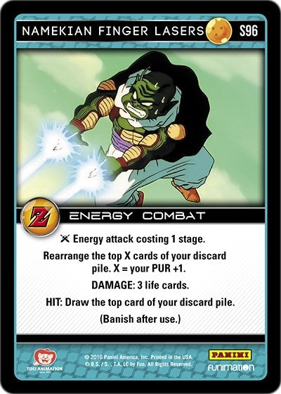Namekian Finger Lasers (96) [AWA] - Dragon Ball Z TCG Single
