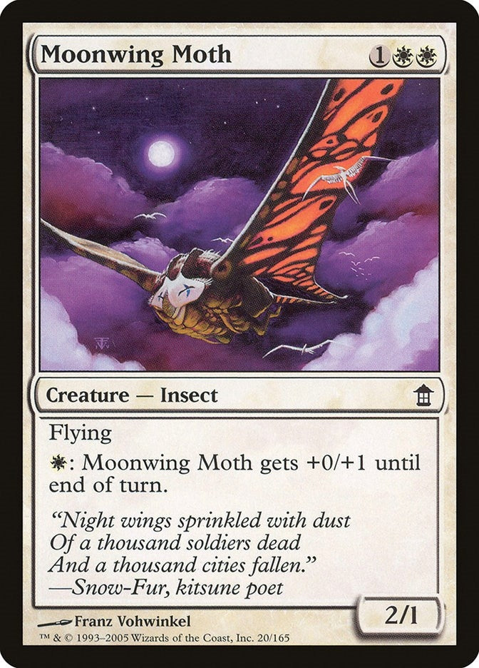 Moonwing Moth (20) [SOK] - MTG Single