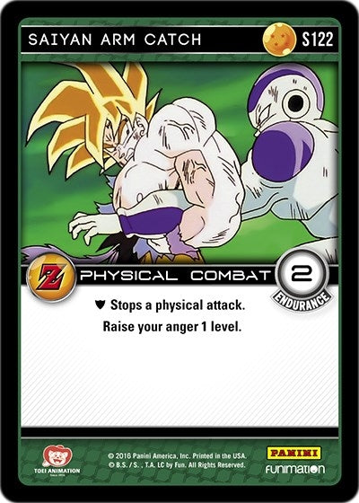 Saiyan Arm Catch (122) [AWA] - Dragon Ball Z TCG Single