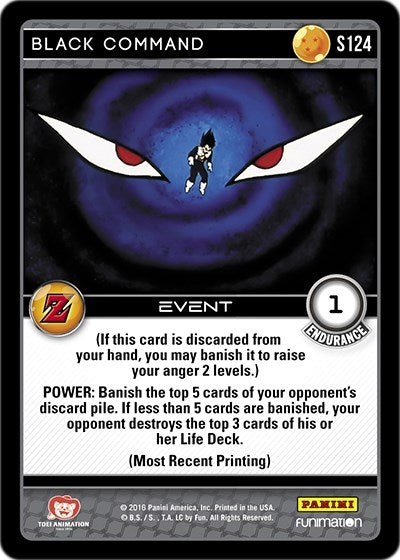 Black Command (124) [AWA] - Dragon Ball Z TCG Single