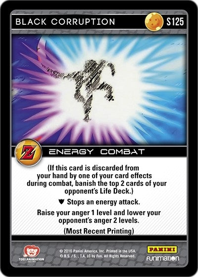 Black Corruption (125) [AWA] - Dragon Ball Z TCG Single