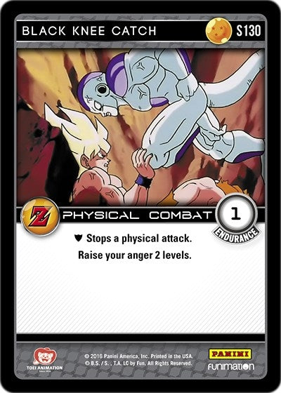 Black Knee Catch (130) [AWA] - Dragon Ball Z TCG Single