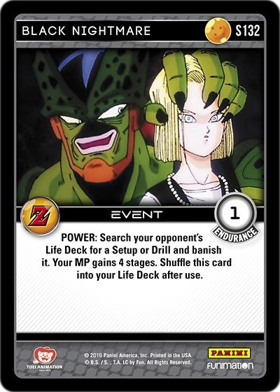 Black Nightmare (132) [AWA] - Dragon Ball Z TCG Single