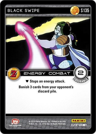 Black Swipe (135) [AWA] - Dragon Ball Z TCG Single