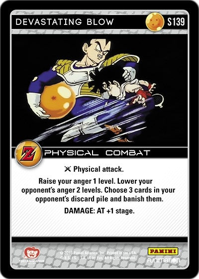 Devastating Blow (139) [AWA] - Dragon Ball Z TCG Single