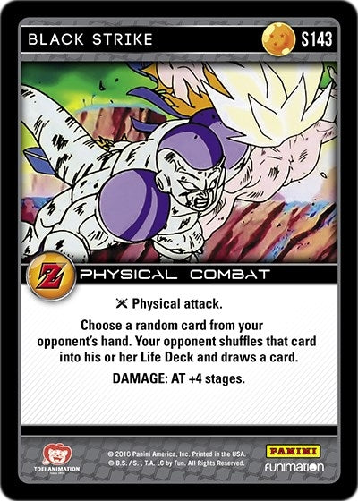 Black Strike (143) [AWA] - Dragon Ball Z TCG Single