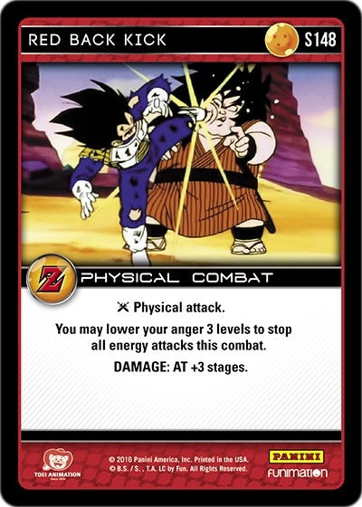 Red Back Kick (148) [AWA] - Dragon Ball Z TCG Single