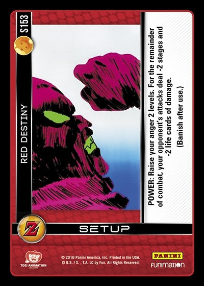 Red Destiny (153) [AWA] - Dragon Ball Z TCG Single