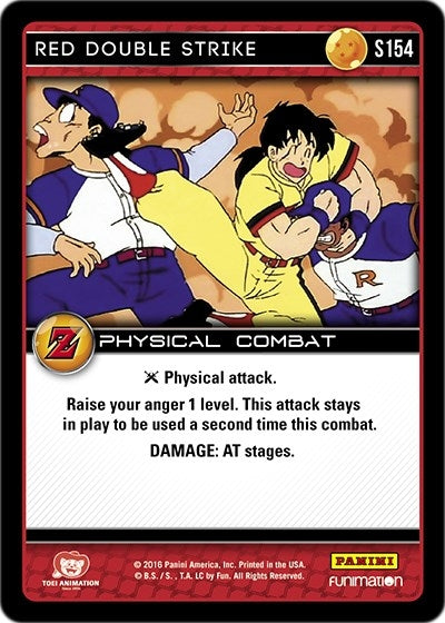 Red Double Strike (154) [AWA] - Dragon Ball Z TCG Single