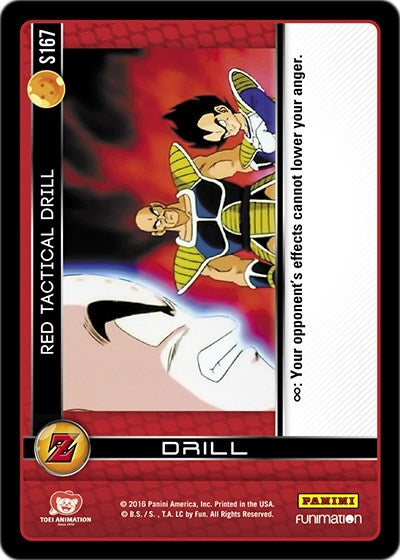 Red Tactical Drill (167) [AWA] - Dragon Ball Z TCG Single