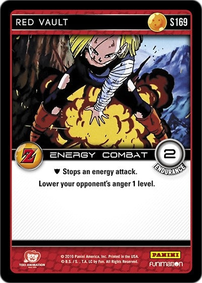 Red Vault (169) [AWA] - Dragon Ball Z TCG Single