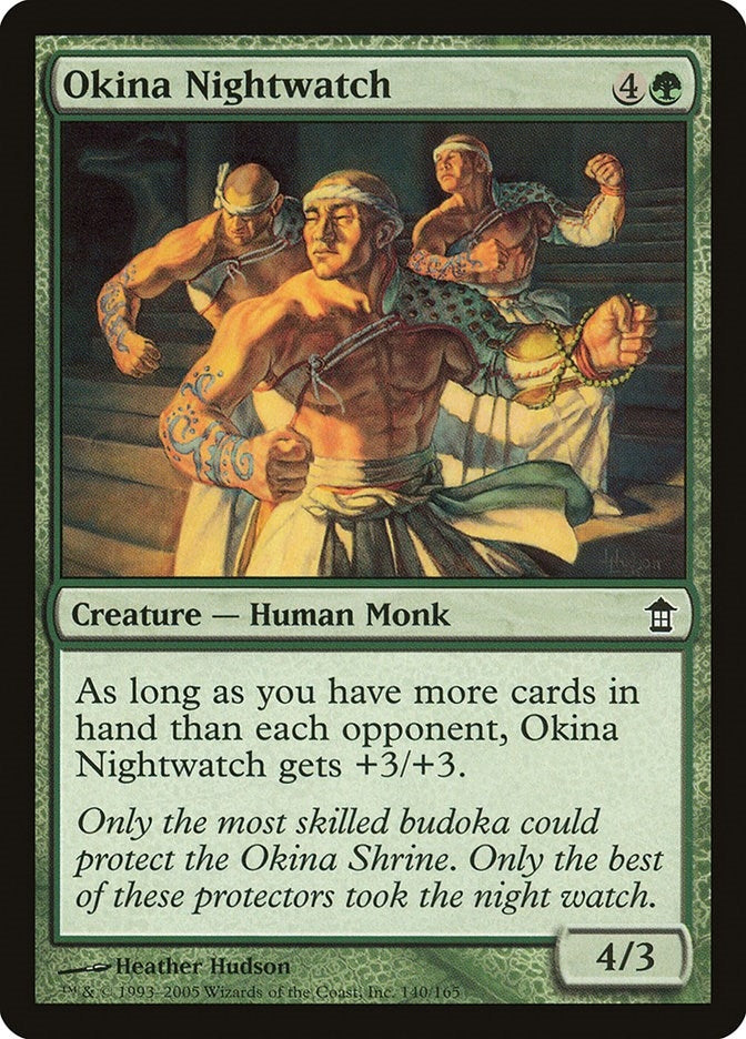 Okina Nightwatch (140) [SOK] - MTG Single