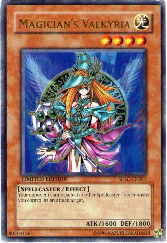 Magician’s Valkyria (1) (SDSC) - YuGiOh Single