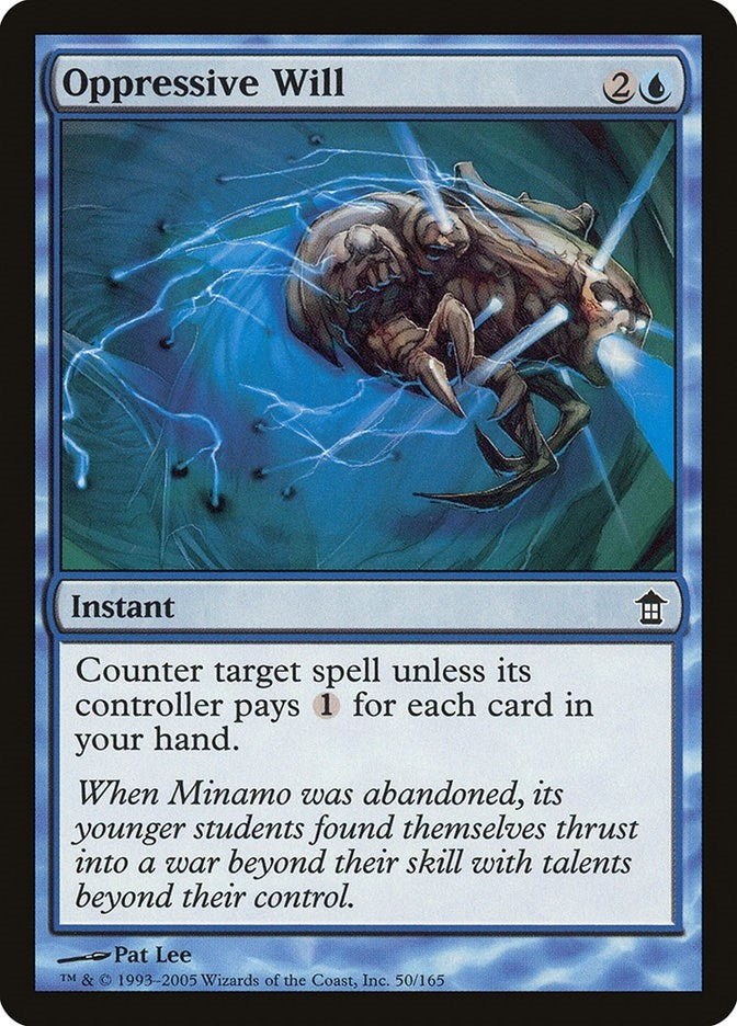Oppressive Will (50) [SOK] - MTG Single