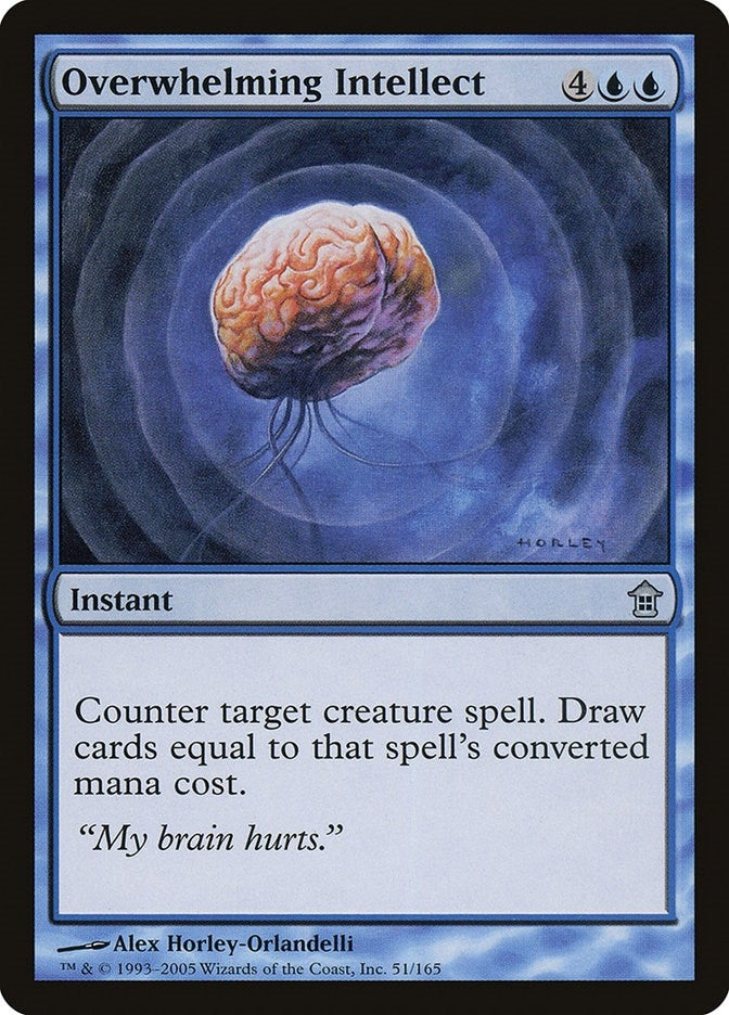 Overwhelming Intellect (51) [SOK] - MTG Single