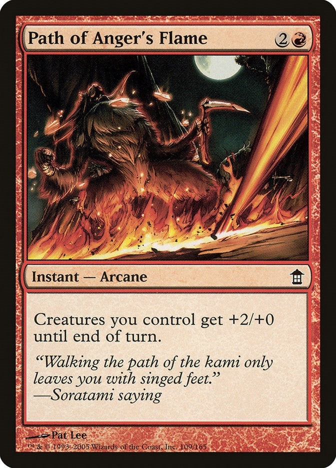 Path of Anger’s Flame (109) [SOK] - MTG Single