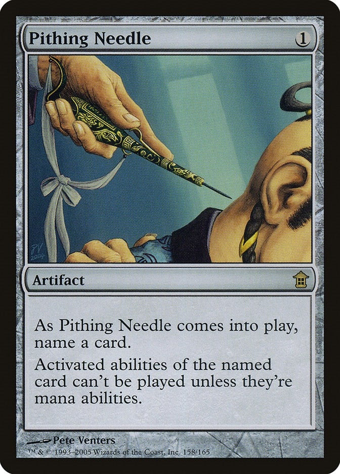 Pithing Needle (158) [SOK] - MTG Single