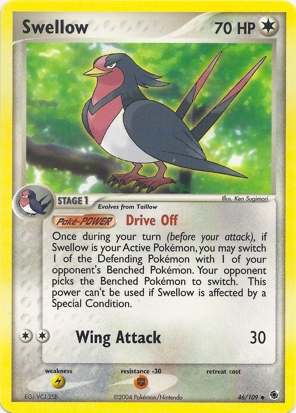 Image for Swellow (46) (EX Battle Stadium) - Pokemon