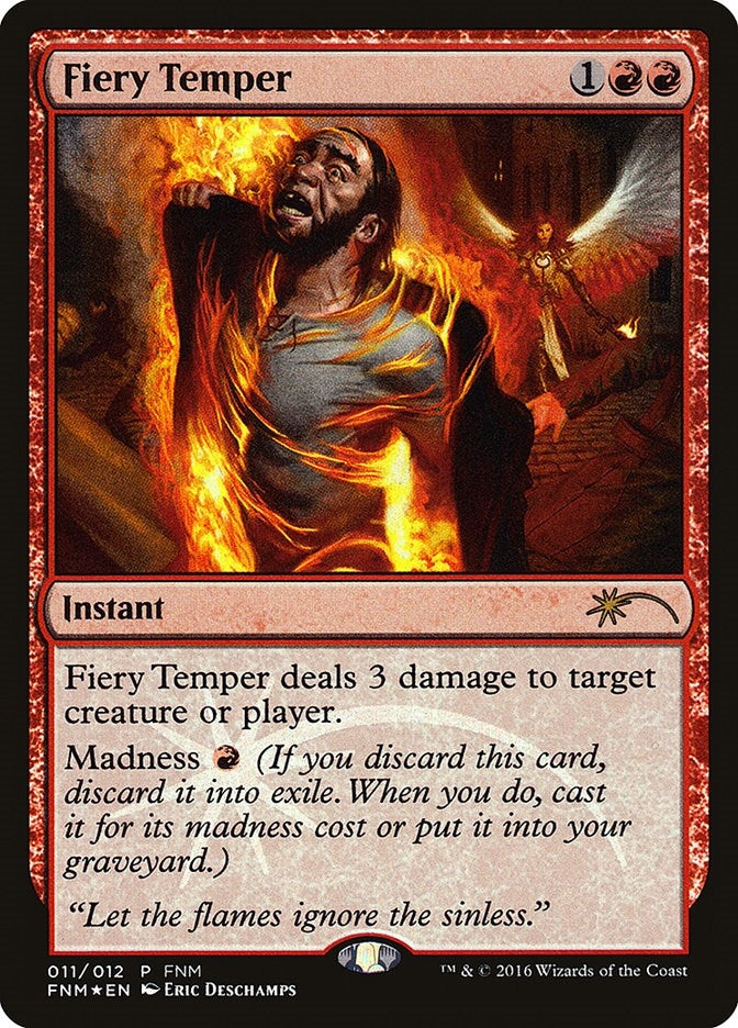 Fiery Temper (11) [FNM] - MTG Single