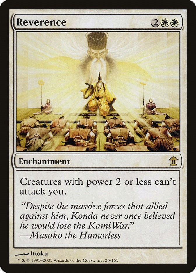 Reverence (26) [SOK] - MTG Single