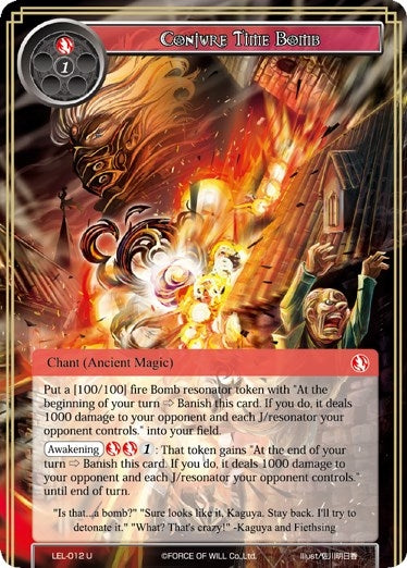 Conjure Time Bomb (12) [LEL] - Force of Will Single