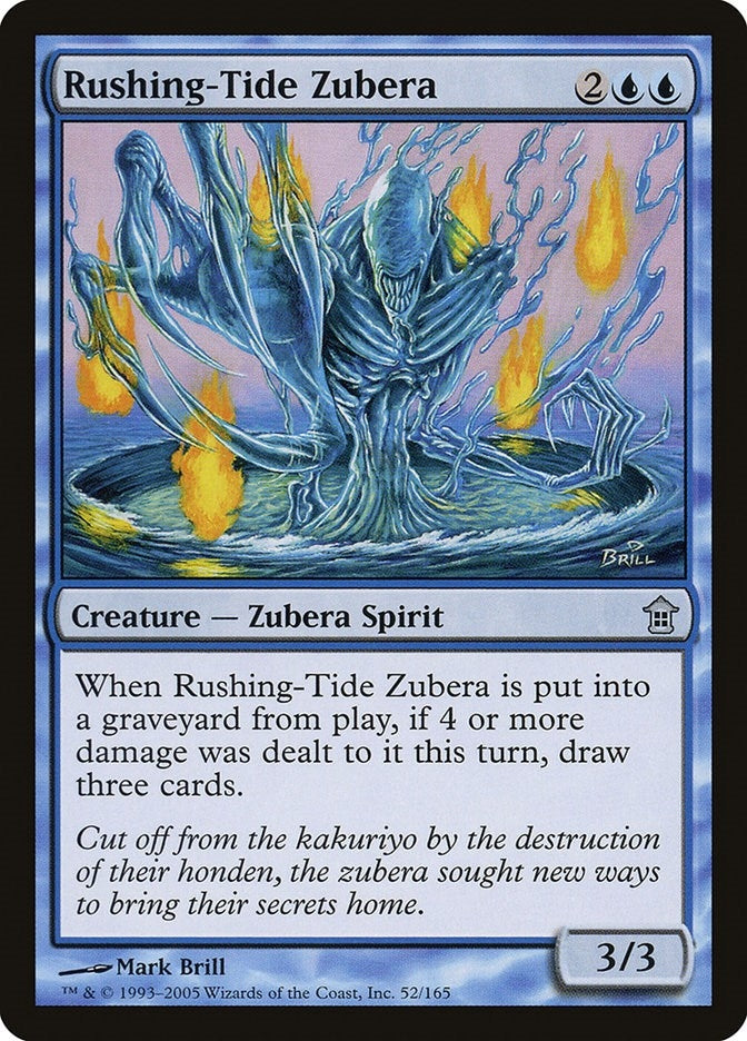Rushing-Tide Zubera (52) [SOK] - MTG Single