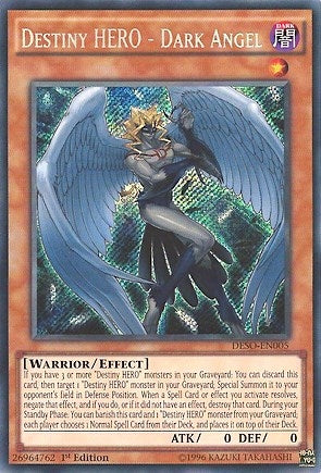Destiny HERO - Dark Angel (5) (DESO) - YuGiOh Single
