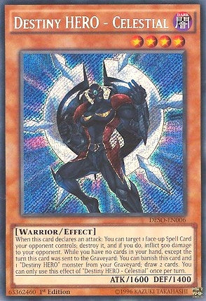 Destiny HERO - Celestial (6) (DESO) - YuGiOh Single