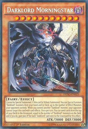 Darklord Morningstar (29) (DESO) - YuGiOh Single