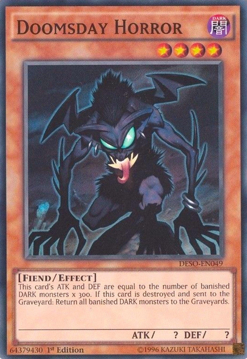 Doomsday Horror (49) (DESO) - YuGiOh Single