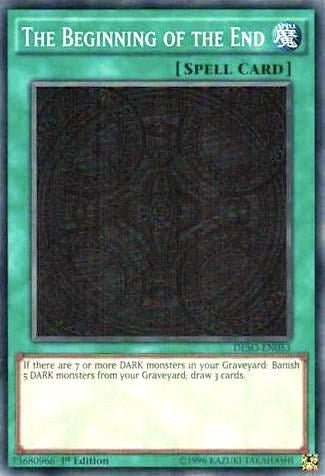 The Beginning of the End (53) (DESO) - YuGiOh Single