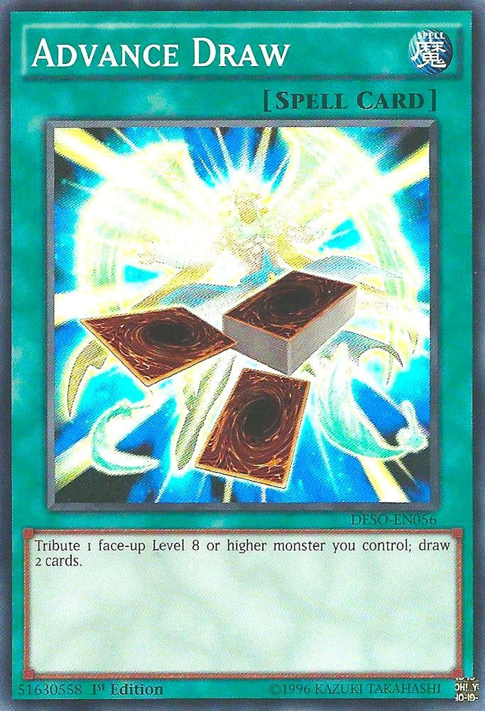 Advance Draw (56) (DESO) - YuGiOh Single