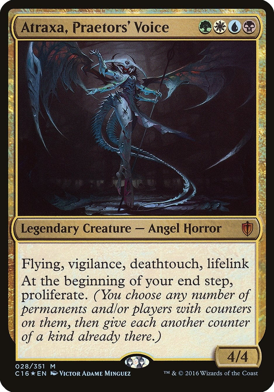 Atraxa Praetors’ Voice (Commander 2016) (28) [OVER] - MTG Single