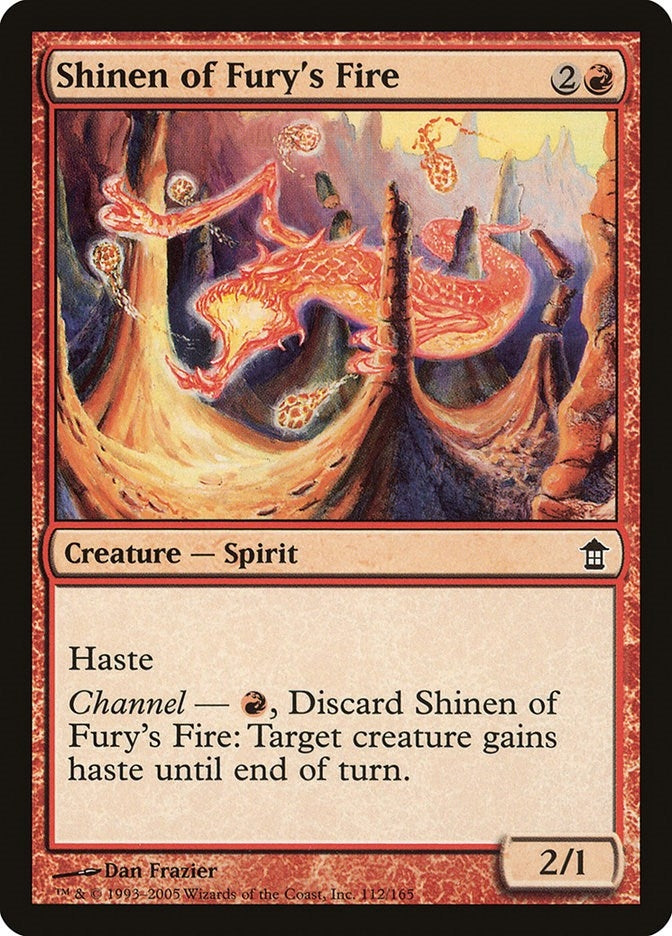 Shinen of Fury’s Fire (112) [SOK] - MTG Single