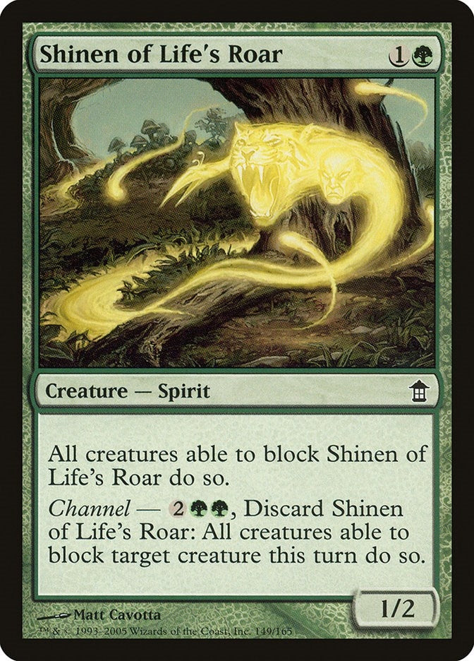 Shinen of Life’s Roar (149) [SOK] - MTG Single