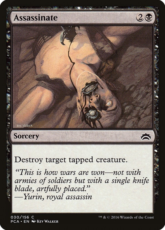 Assassinate (30) [PCA] - MTG Single