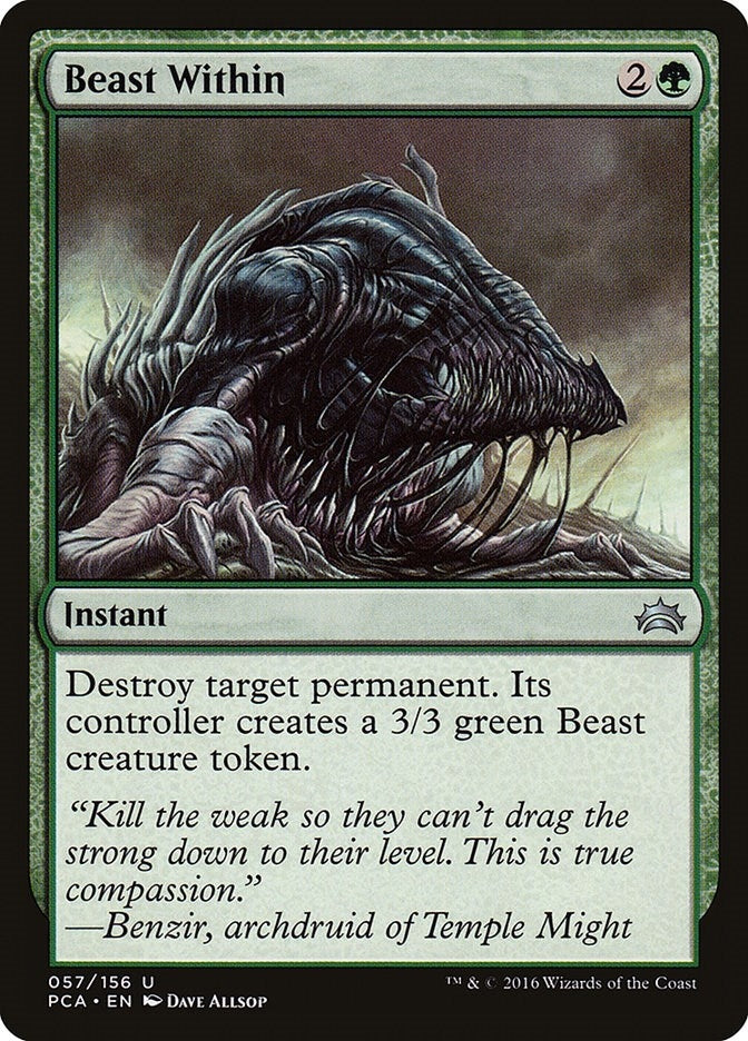 Beast Within (57) [PCA] - MTG Single
