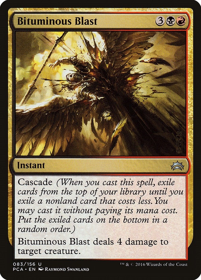 Bituminous Blast (83) [PCA] - MTG Single