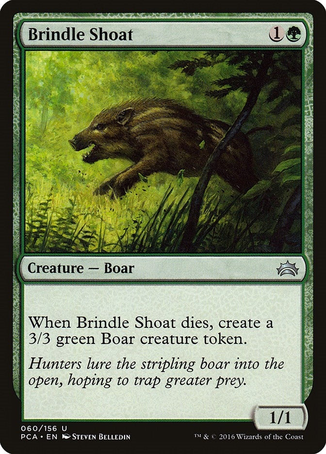 Brindle Shoat (60) [PCA] - MTG Single