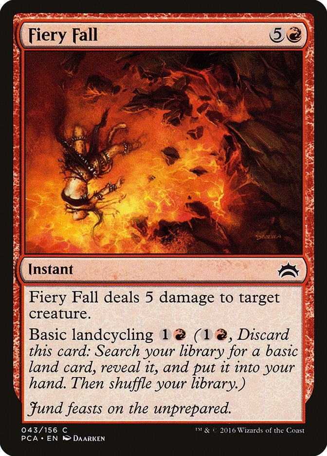 Fiery Fall (43) [PCA] - MTG Single