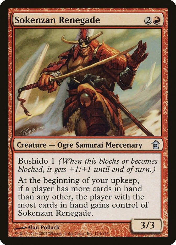 Sokenzan Renegade (114) [SOK] - MTG Single
