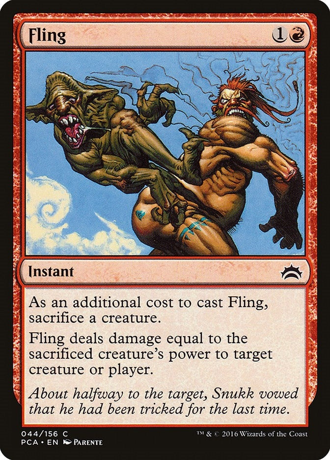 Fling (44) [PCA] - MTG Single