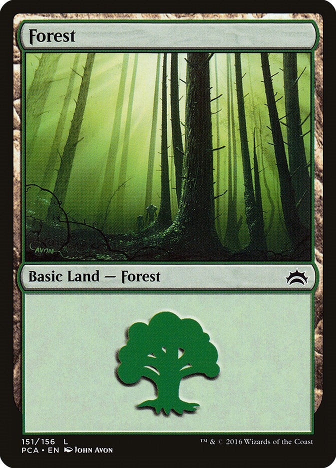 Forest (151) (151) [PCA] - MTG Single