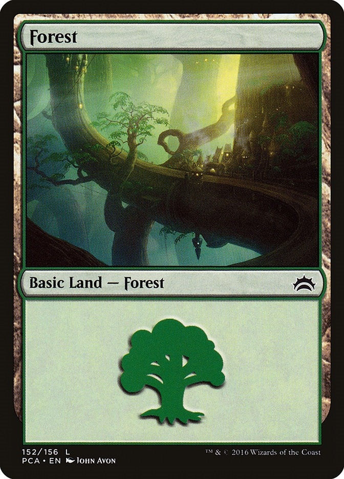 Forest (152) (152) [PCA] - MTG Single