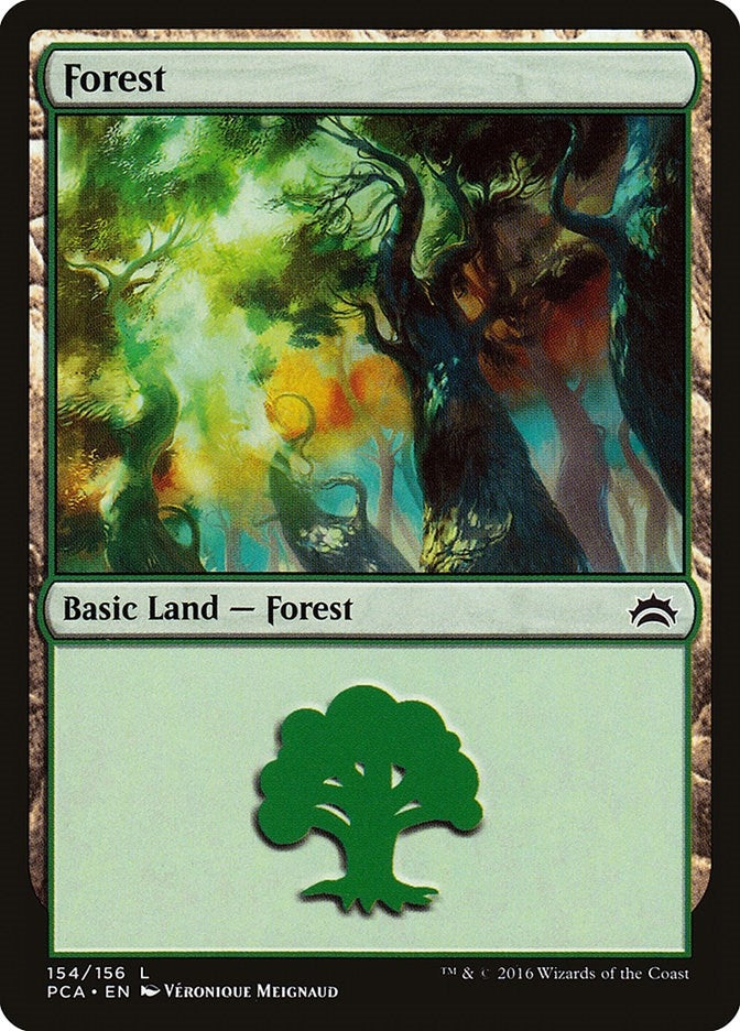 Forest (154) (154) [PCA] - MTG Single