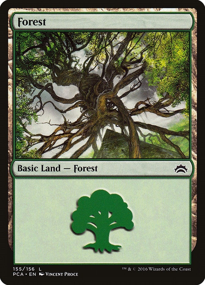 Forest (155) (155) [PCA] - MTG Single
