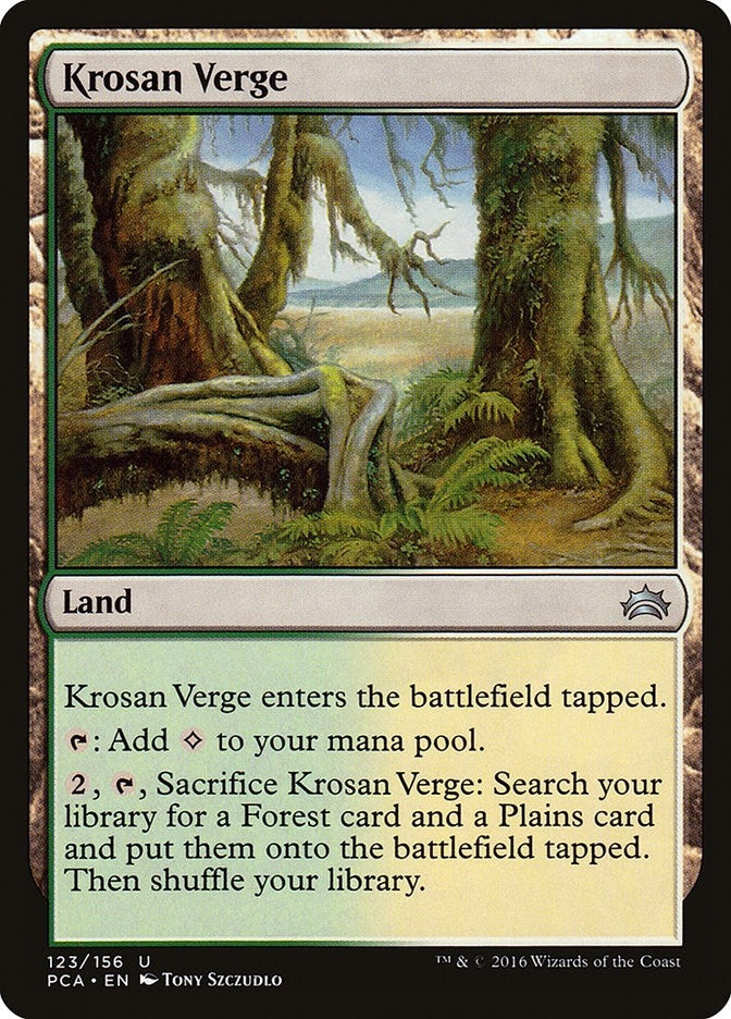 Krosan Verge (123) [PCA] - MTG Single