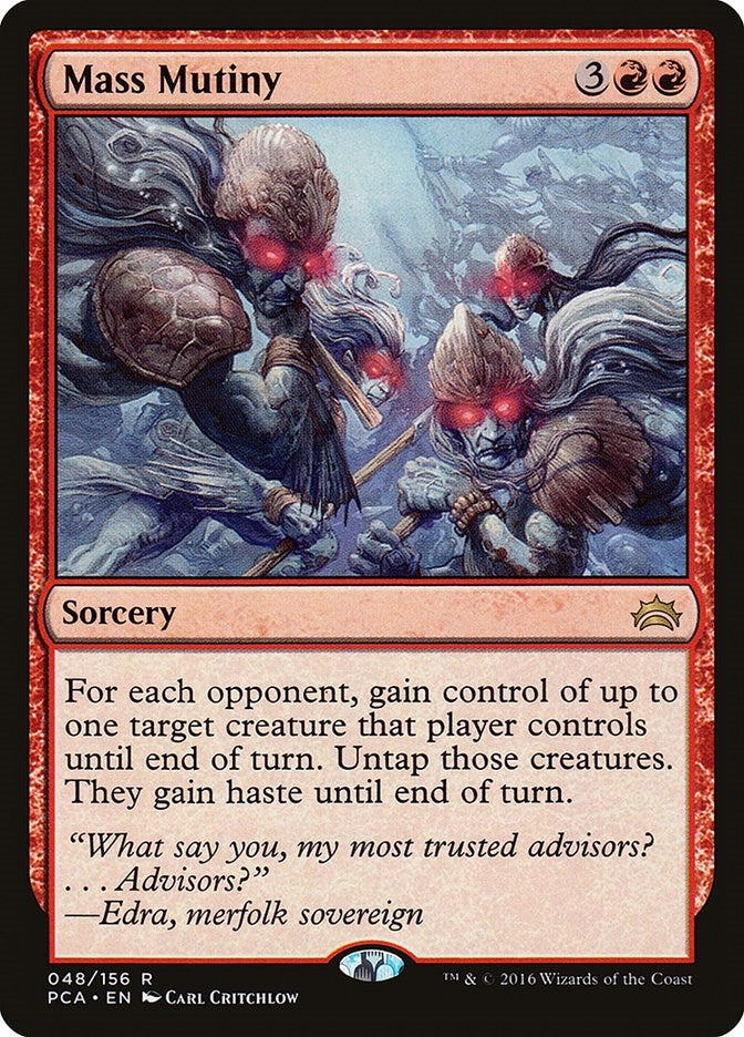 Mass Mutiny (48) [PCA] - MTG Single