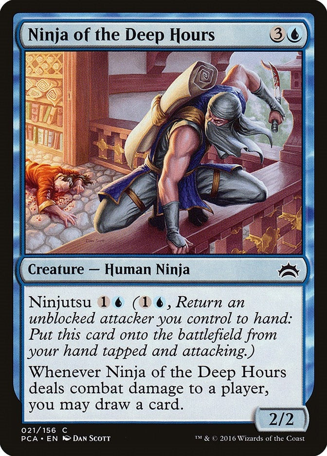 Ninja of the Deep Hours (21) [PCA] - MTG Single