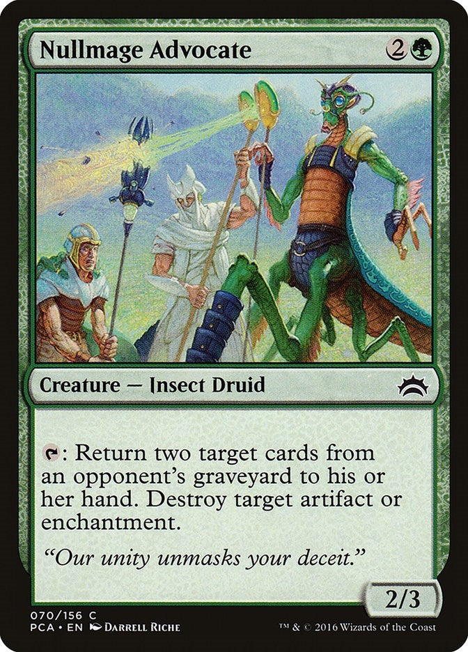 Nullmage Advocate (70) [PCA] - MTG Single